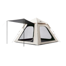 Mobi Garden, Automatische pop up campingtent 155, Verduistering en UV bescherming, Instant opzetten, Opvouwbare tent, Grijs, Voor buiten en picknick, Snelle en moeiteloze montage, Compact voor eenvoudige opslag en transport, Grote woonruimte, Uitstekende 
