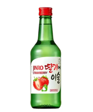 Jinro Chamisul Aardbei ABV 13,0% 350 ml Koreaanse Soju (Aardbei)