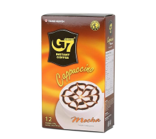 Trung Nguyen G7 oploskoffie cappuccino mocha   12 x 18 g