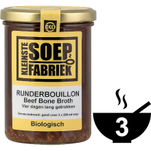 Kleinstesoepfabr The Smallest Soup Factory Rundvleesbouillon   400 ml