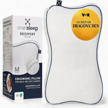 Smartsleep® RECOVERY PILLOW ergonomisch neksteunkussen van traagschuim met hoofduitsparing, voor rug  en zijslapers
