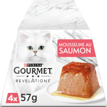 Gourmet revelaties kattensnack zalm 4 x 57 g