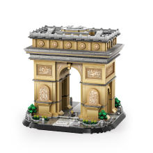 WANGE Arc de Triomphe Paris, Frankrijk 1377 Stuks Bouwstenenset voor Hobbybouwers