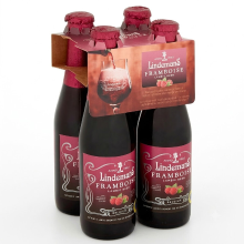 Lindemans Framboise bier 4 x 25 cl clip pack