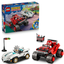 LEGO Sonic 77118 Silvers auto vs. Knuckles' monstertruck