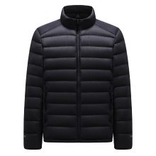 PELLIOT Outdoor 800v Gewatteerde Jas Met Bottenstijl Lichtgewicht Heren Zwart XXL