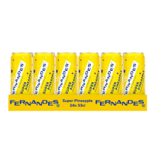 Fernandes Super Pineapple bruisende frisdrank   24 x 330 ml