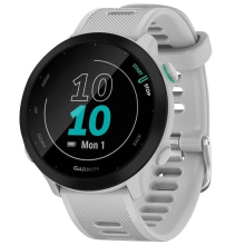 Garmin Forerunner 55   Sporthorloge met GPS Tracker   Geschikt voor Hardlopen   42mm   Whitestone