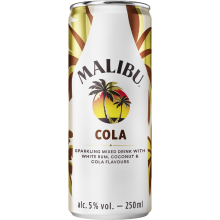 Malibu Rum & Cola   250 ml