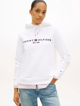 Tommy Hilfiger Heritage Hilfiger hoodie   dames   wit   maat S