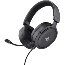 Trust GXT 498 Forta   Gaming Headset   Bedraad   Officieel Gelicentieerd voor PS5   50 mm drivers   Over ear   Zwart