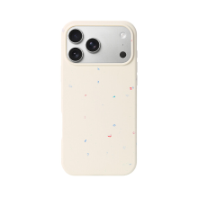 Fanhangxinsheng eco geregenereerd vloeibaar siliconen telefoonhoesje voor iPhone 17 serie, zachte schokbestendige beschermhoes – Wit voor iPhone 17 Pro/ iPhone 18 Pro