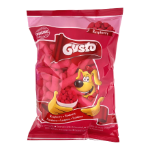 Gusto Framboos maïspuffs – Fruitig zoete maïssnack (80 g)