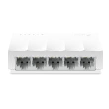 TP Link LS1005 5 poorts 10/100 Mbps desktop netwerkswitch, onbeheerd, zonder ventilator, wit
