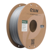 ESUN PLA Basic 3D printfilament 1,75 mm zilver 1 kg, hoge snelheid & hoge kosteneffectiviteit geüpgraded PLA 3D filament voor de meeste printers snelle levering