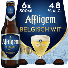 Affligem Belgisch witbier   6 x 300 ml