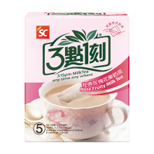 【Verkoeling】3:15PM Rozen Fruitige Melkthee 5 x 15 g
