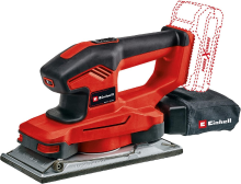 Einhell Power X Change draadloze excenterschuurmachine TE OS 18/230 Li Solo   18 V
