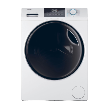 Haier HWD90 BP14929A S Was droogcombinatie – 9 kg wassen / 5 kg drogen – 1400 rpm – AI Power Drive Inverter motor – Stoom – Energieklasse A 20% / D – Wit
