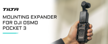 Tilta Accessoire Montage Expander voor DJI Osmo Pocket 3   Zwart (TA T65 AME B)