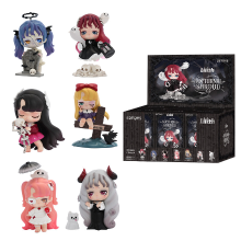 52TOYS Lilith Dark Night Shadow blind box figuren volledige set van 6, geen dubbele stijlen, verjaardagscadeau
