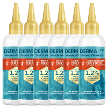 Head & Shoulders DermaXPro by Head & Shoulders Revitaliserende Haarverzorging 6x145ml Met Cafeïne en Ceramidecomplex. Versterkt meteen de haarvezels en bevordert het haarbehoud. Voelt licht aan