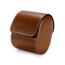 Oirlv luxe leren horloge opbergdoos, reisetui voor één horloge, geschenkdoos voor kerst, jubileum en verjaardag
