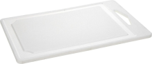 Excellent Houseware Excellent Snijplank   Kunststof, 39 x 27 cm, Wit