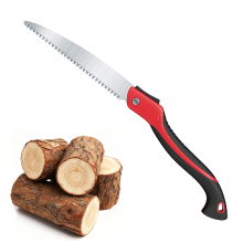 FLORA GUARD 10 inch inklapbare snoeizaag, hoogwaardig SK 5 staal, handzaag met zachte handgreep voor hout, tuinieren, kamperen en wildernisvaardigheden