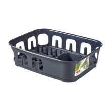 Blokker.Nl Curver Afdruiprek   Essentials   Rechthoekig   Grijs   29 x 39 x 10 cm   Premium opbergoplossing, Duurzaam kunststof, Moderne organisatie voor het huis