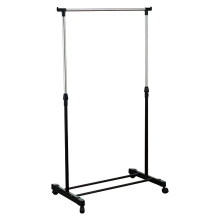 Practo kledingrek op wielen   150 x 75 x 42 cm