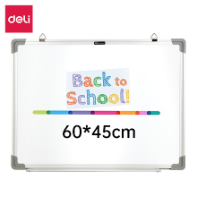 Deli droog uitwisbaar whiteboard, planbord voor kantoor, 24 x 18 inch, 1 stuk