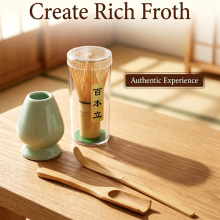YumiPLUS Matcha accessoireset, set van 4 stuks, mintgroen