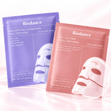 Biodance Real Deep Mask bestseller duoset (1 st Bio Collagen Real Deep Mask + 1 st verjongende Caviar PDRN Real Deep Mask)