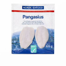 Nordic Seafood NordicSeafood Pangasiusfilet zonder huid en graten   525 g