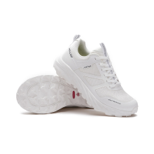 PELLIOT uniseks hardloopschoenen, lichtgewicht met demping – schoon en ademend, wit (EU 38)