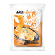 Triple M SHOO LOONG KAN brede vermicelli met grote doorstroom, sesampasta smaak, 3 x 266 g