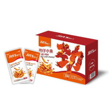 Jin Zai kleine vis, pittige en tintelende smaak, 240 g (12 g x 20)