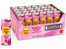 CHUPA CHUPS Frambooscrème 24 × 250 ml