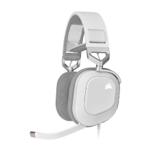 Corsair HS80 RGB Draadloze Gaming Headset   Wit
