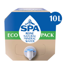 SPA Reine plat natuurlijk mineraalwater ecoverpakking 10 l