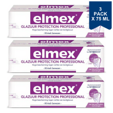 Elmex Tandpasta   Glazuurbescherming Professional 75 ml (3 Pack)