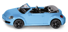 Siku VW De Kever Cabrio Auto Model   Lichtblauw, 1:50