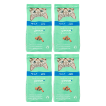 G'woon hapjes voor volwassen katten met vis 2 kg * 4
