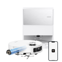 Dreame Aqua 10 Roller robotstofzuiger   30000 Pa zuigkracht   automatisch optillende dweil   HyperStream DuoBrush tegen klitten   dweilwassen met heet water