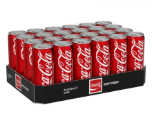 Coca Cola Coca Cola Zero Sugar frisdrank   24 x 330 ml