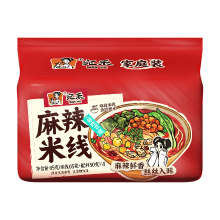 Wan He Pittige Rijstnoedels (Familie Special Pack) 115 g x 4