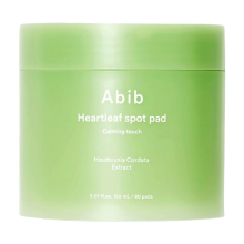 ABIB hartbladpads voor onzuiverheden kalmerende aanraking 150 ml 80 stuks kalmerende moerasanemoon
