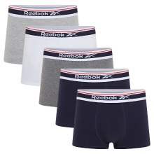 Reebok Sports Jay shorts   navy/donkergrijs gemêleerd/wit/grijs gemêleerd   M