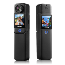 【Terug naar school】SJCAM C300 4K actioncamera ultra lange batterijduur 460 min met 6 assige EIS stabilisatie 1.3 Inch touchscreen 30 m waterdicht met behuizing 20MP foto snel 5 GHz wifi naar telefoon slowmotion voor vlogging, motorrijden, skiën, vissen, r